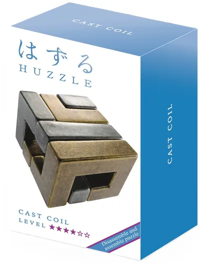 Puzzle logic metalic Hanayama - Cast Puzzle Coil Huzzle