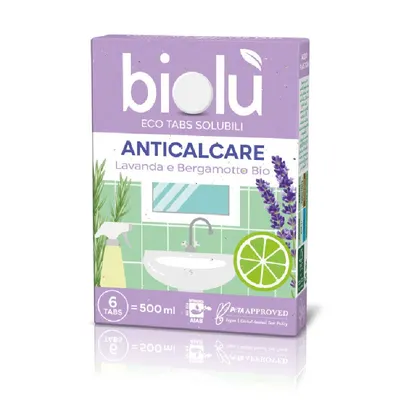 Tablete anticalcar cu lavanda si bergamota ecologice 6 bucati 14.24g Biolu