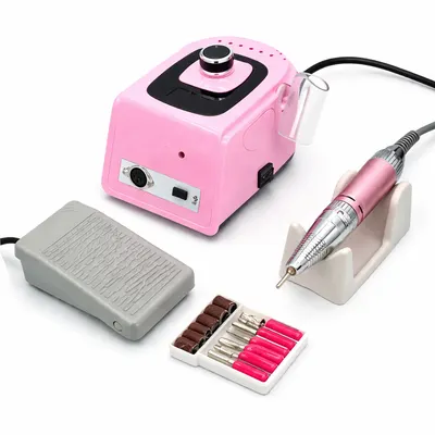 Freză Electrică Drill Pro ZS-715 Roz, 65W și 45.000 RPM pentru Manichiură Profesională