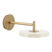 Aplică de perete crem LED cu intensitate reglabilă ø 15 cm Asteria Wall Short – UMAGE