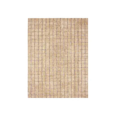 Covor chihlimbar țesut manual din lână 170x240 cm Mosaic Amber – Lorena Canals