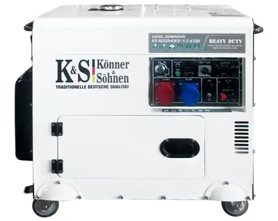Generator diesel "Könner & Söhnen" KS 9200HDES-1/3 ATSR (EURO V)