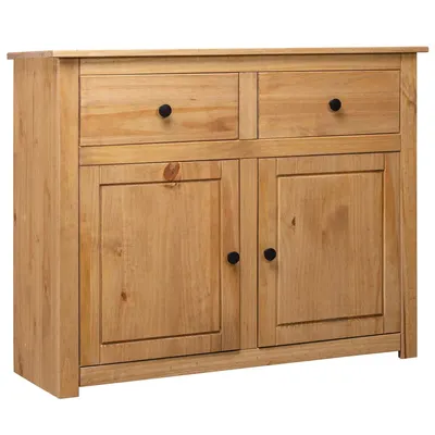 Gossi servanta, 93x40x80 cm, lemn masiv pin, gama panama