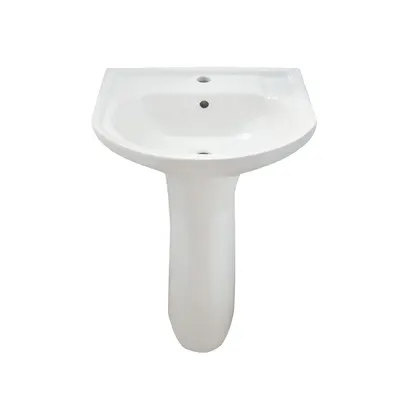 Set lavoar cu piedestal Simple 50 cm