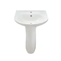 Set lavoar cu piedestal Simple 50 cm