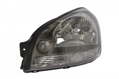 Far stanga (H4, electric, fundal cromat, semnalizator: negru) HYUNDAI TUCSON 2010-2013