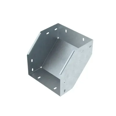 Cot interior vertical universal 2 x 45° cu sine laterale neperforate, dar cu orificii de conectare, fara placa de imbinare RSDU 110.500-1.5 S OV