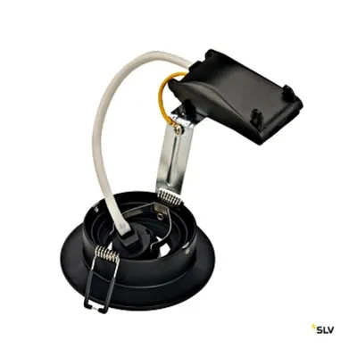 NEW TRIA XL ROUND GU10,negru.Downlight