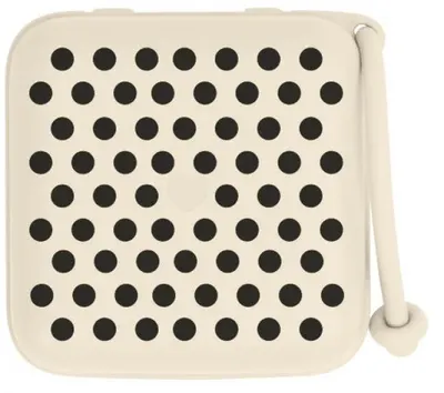 Cutie pentru suzetă Bibs - Polka, Ivory/Black
