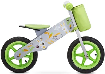 Bicicletă de echilibru Toyz - Zap, gri