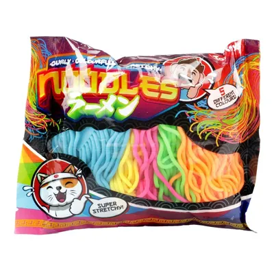 Set 5 Noodles elastice ondulate Toi Toys, jucarii antistres