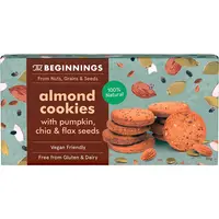 Cookies cu Migdale, Seminte de Dovleac, Chia si In fara Gluten 80g