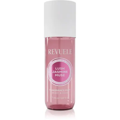 Revuele Lush Jasmine Muse Fragrance Mist brumă parfumată pentru corp si par pentru femei 150 ml