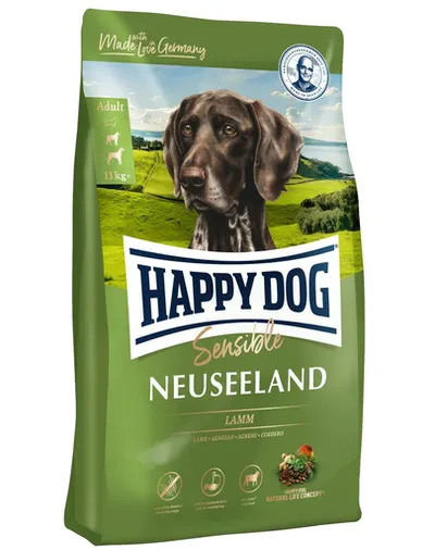 HAPPY DOG Supreme Noua Zeelanda Hrana uscata caini sensibli 12.5 kg