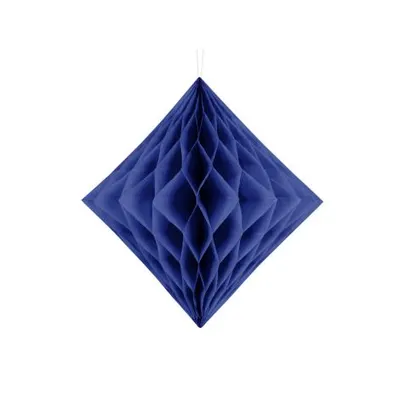 Honeycomb diamant albastru 30 cm