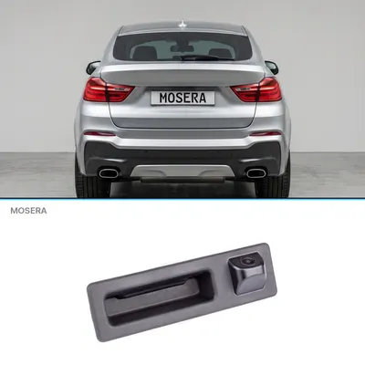 Cameră marșarier BMW X4 2013-2017 în mâner AHD 1080P NTSC MOSERA