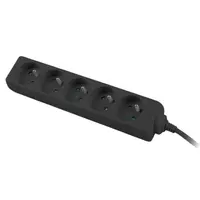 Prelungitor Lanberg 1.5m, 5 prize negru PS0-05E-0150-BK