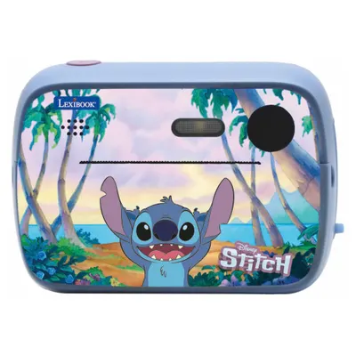 Aparat foto pentru copii Lexibook - Starcam Print Stitch, albastru