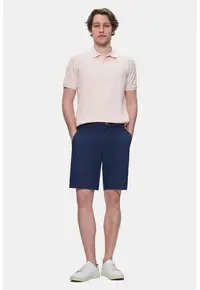 Pantaloni scurti din amestec de bumbac Palisades - Bleumarin - Bleumarin