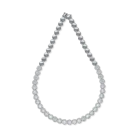 Colier din aur alb cu diamante de 11.3ct