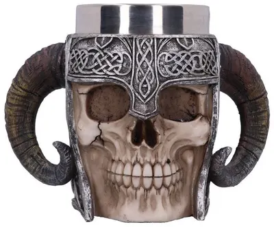 Halba Nemesis Now Adult: Medieval - Viking Skull