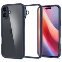 Husa pentru Apple iPhone 16, Spigen, Ultra Hybrid, Bleumarin ACS08202