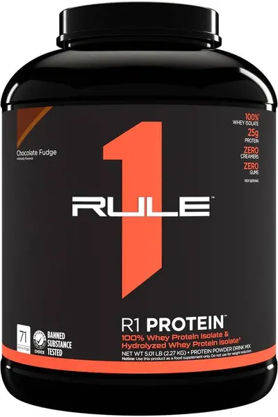 R1 Protein, ciocolată cu unt de arahide, 2.27 kg, Rule1