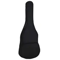 vidaXL Husă de chitară pentru chitară clasică , 3/4 (36") , negru , 94x35 cm