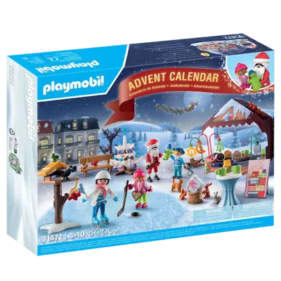 Calendar Advent - Excursie la Targul de Craciun - Advent Playmobil 71472