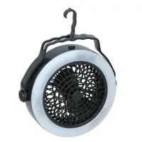Ventilator portabil Grundig, cu iluminare LED
