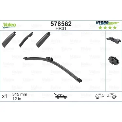 Lamela stergator VALEO 578562