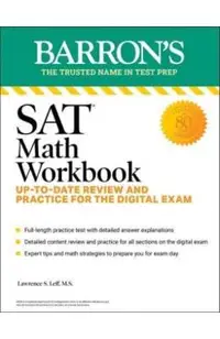 SAT Math Workbook: Up-To-Date Practice for the Digital Exam