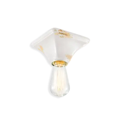 Plafoniera, lampa de tavan RETRO VINTAGE FINISH VIB - VINTAGE BIANCO C135