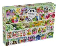 Puzzle Gibsons din 1000 de piese - Wheelbarrows & Wellies