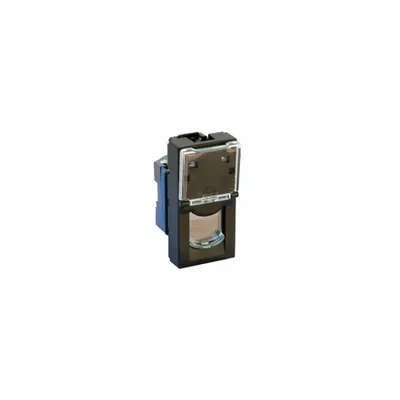 RJ 45 priza Mosaic - category 6 UTP - 1 module - matt negru