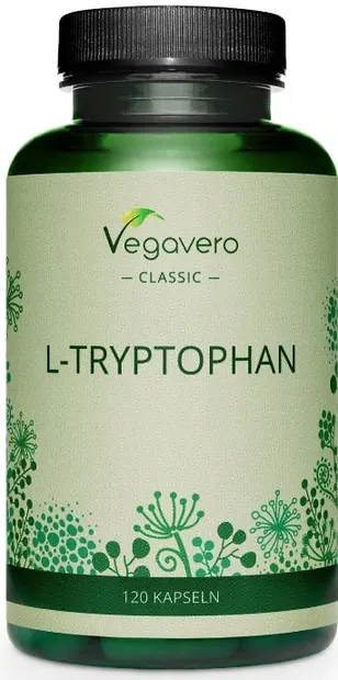 L-Tryptophan, 500 mg, 120 capsule, Vegavero