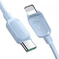 Cablu Date si Incarcare USB-C - Lightning Joyroom S-A14, 20W, 1.2m, Albastru