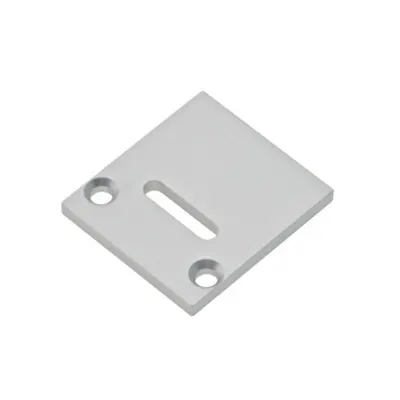 Profile endcap TBK square with cable entry incl. screws