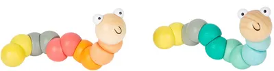 Jucărie din lemn Small Foot - Omidă, sortiment