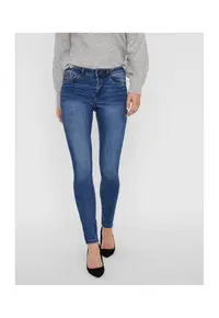Blugi dama - 302737574 - Bumbac/Poliester/Bumbac - M-L34 INTL - Albastru