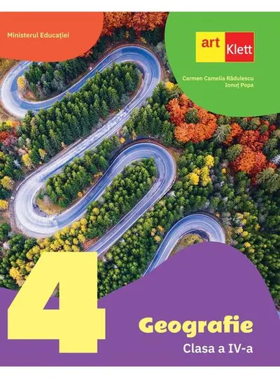 Geografie. Manual. Clasa a IV-a - Paperback - Cleopatra Mihăilescu, Ionuţ Popa