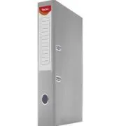 Biblioraft plastifiat Noki, A4, portret, 5cm, buzunar eticheta, inele metalice