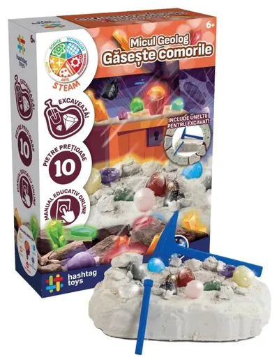 Set pentru copii Hashtag Toys -Descoperă comorile