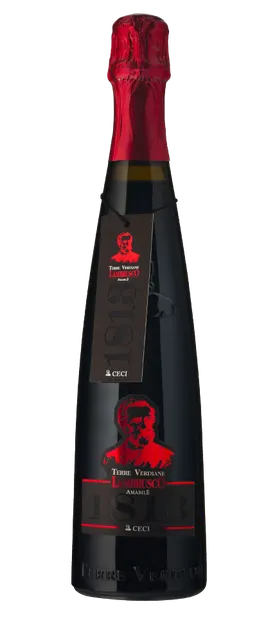 Vin Petiant Lambrusco Rosu Demi-Sec Emilia IGT Terre Verdiane 1813 Ceci 0.75l
