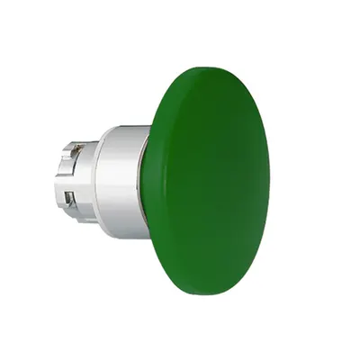 Cap buton ciuperca , Ø22MM 8LM METAL SERIES, diametru, Ø60MM. GREEN