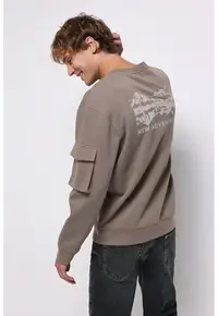 Bluza Barbati Bej Comfort Fit Cl1076476 -