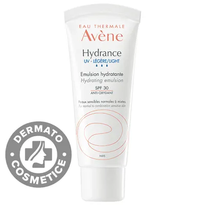 Crema hidratanta pentru ten normal-mixt SPF 30 Hydrance Legere UV, 40ml, Avene