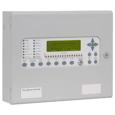 Centrala de incendiu analog-adresabila Kentec SYNCRO AS 2 L MA80162M2, 2 bucle, 126 adrese/bucla, 16 zone, aplicatii marine
