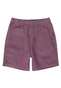 Pantaloni scurti copii TAXER CORDUROY - violet - material bumbac