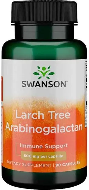 Larch Tree Arabinogalactan, 500 mg, 90 capsule, Swanson
